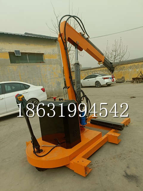 小店区自卸车厢随车吊 自制轮式四不像起重机 四驱平板吊 5吨 贵盛